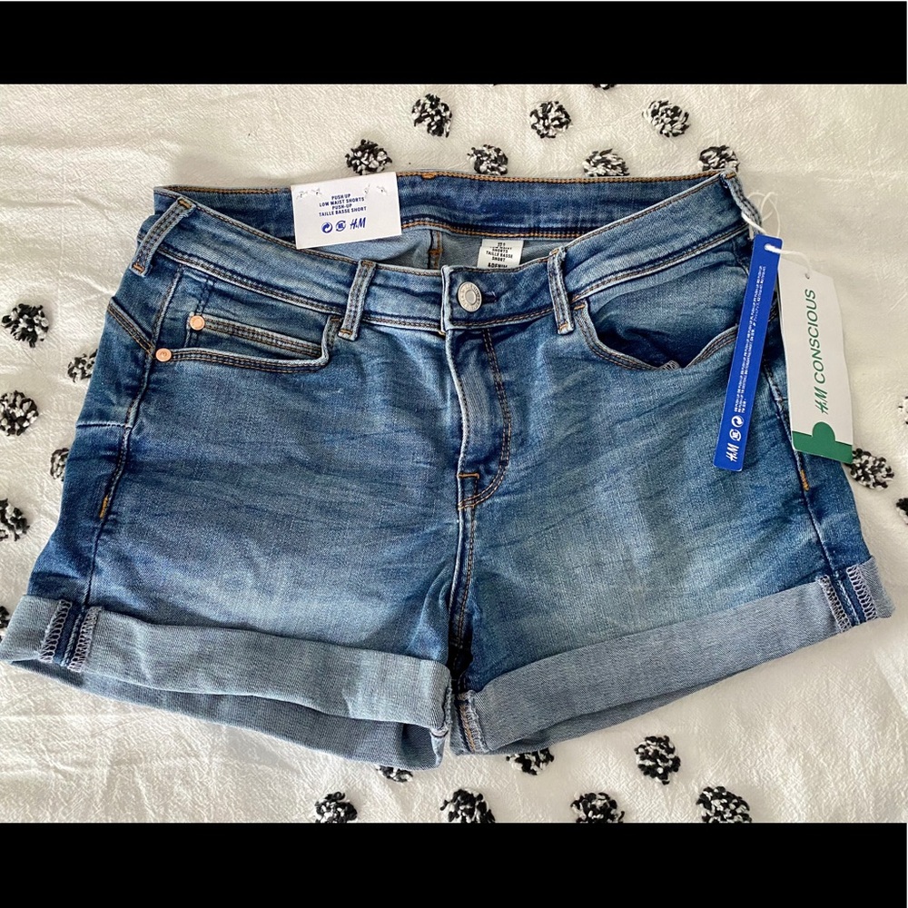 H&M denim shorts